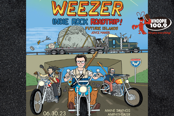 Whoopie Sends You to Weezer at Maine Savings Ampitheater